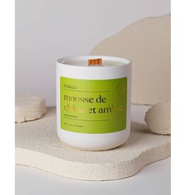 Feu & Co Bougie - Mousse de chêne & Ambre