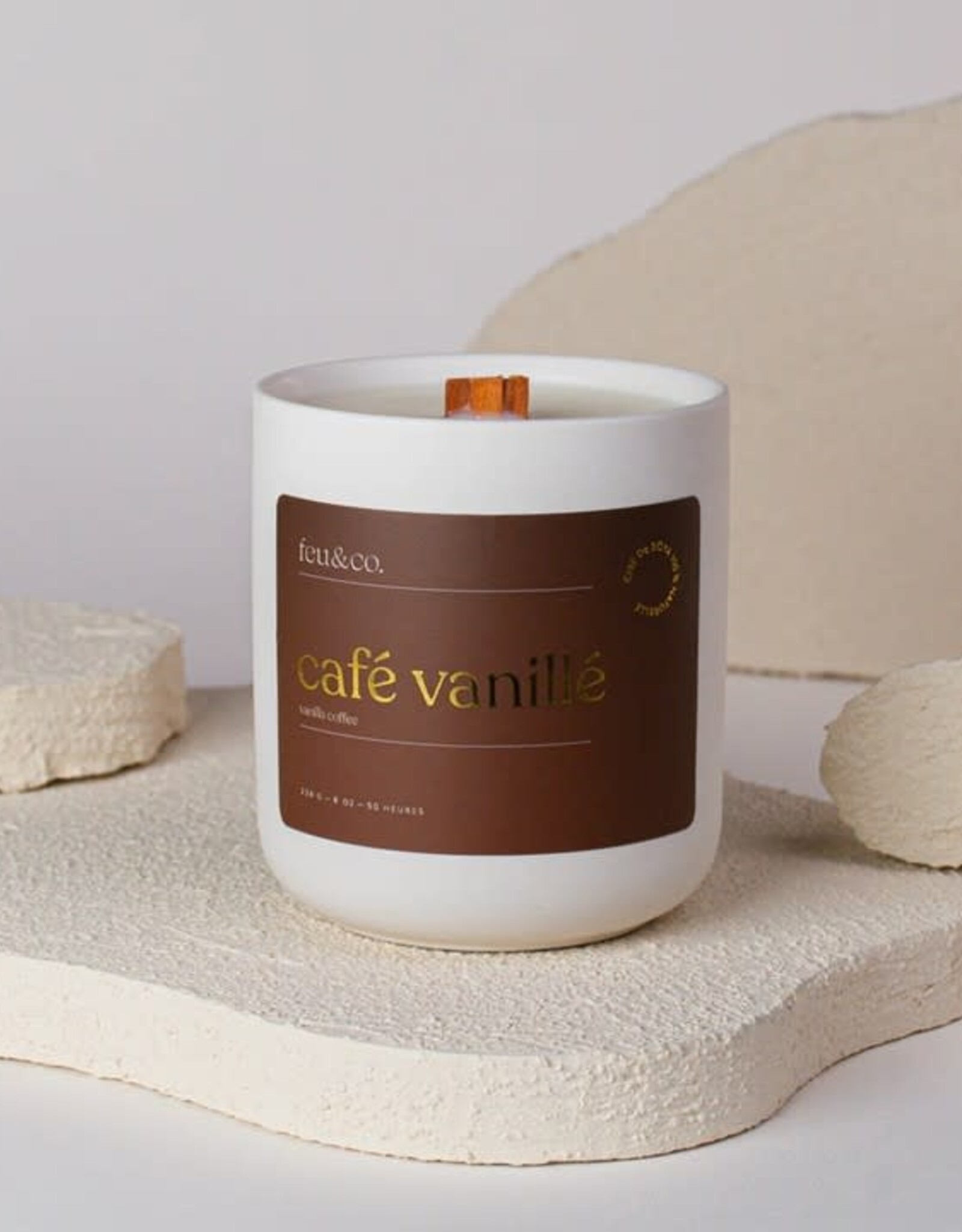 Feu & Co Bougie - Café Vanille
