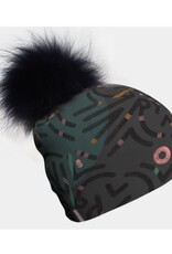 Tuque - Symetrick grise  + pompon