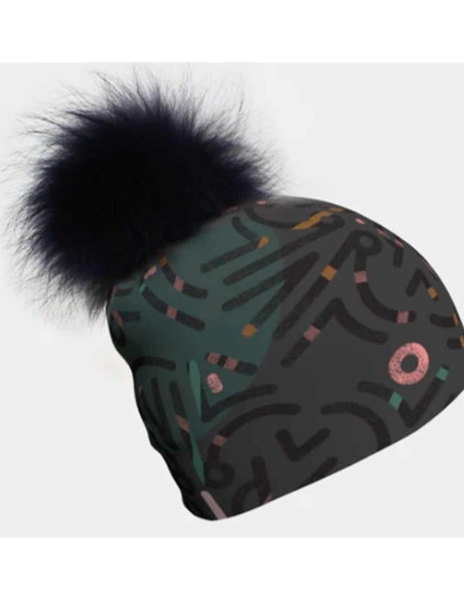 Tuque - Symetrick grise  + pompon