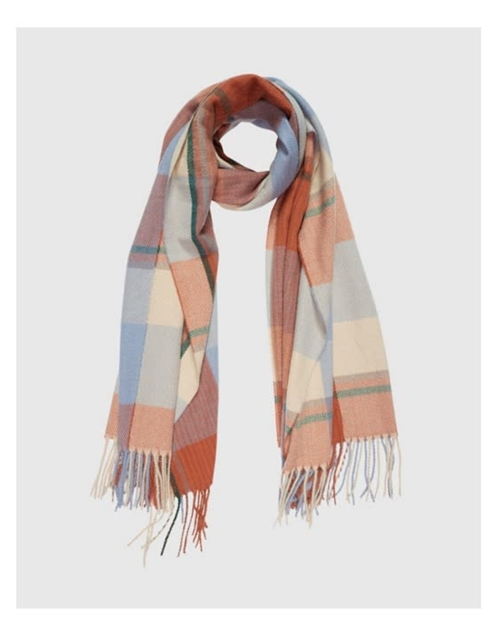 Foulard Balmoral - Blue check