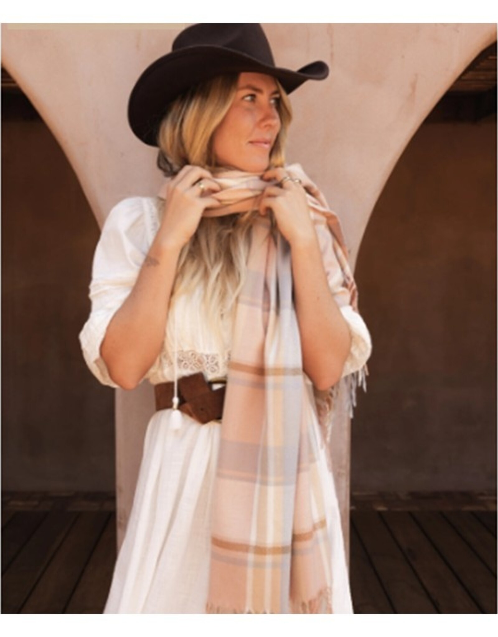 Foulard Balmoral - Blush