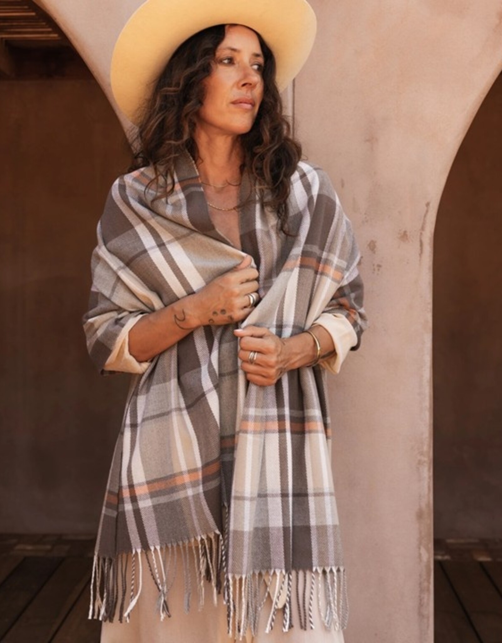 Foulard Balmoral - Taupe