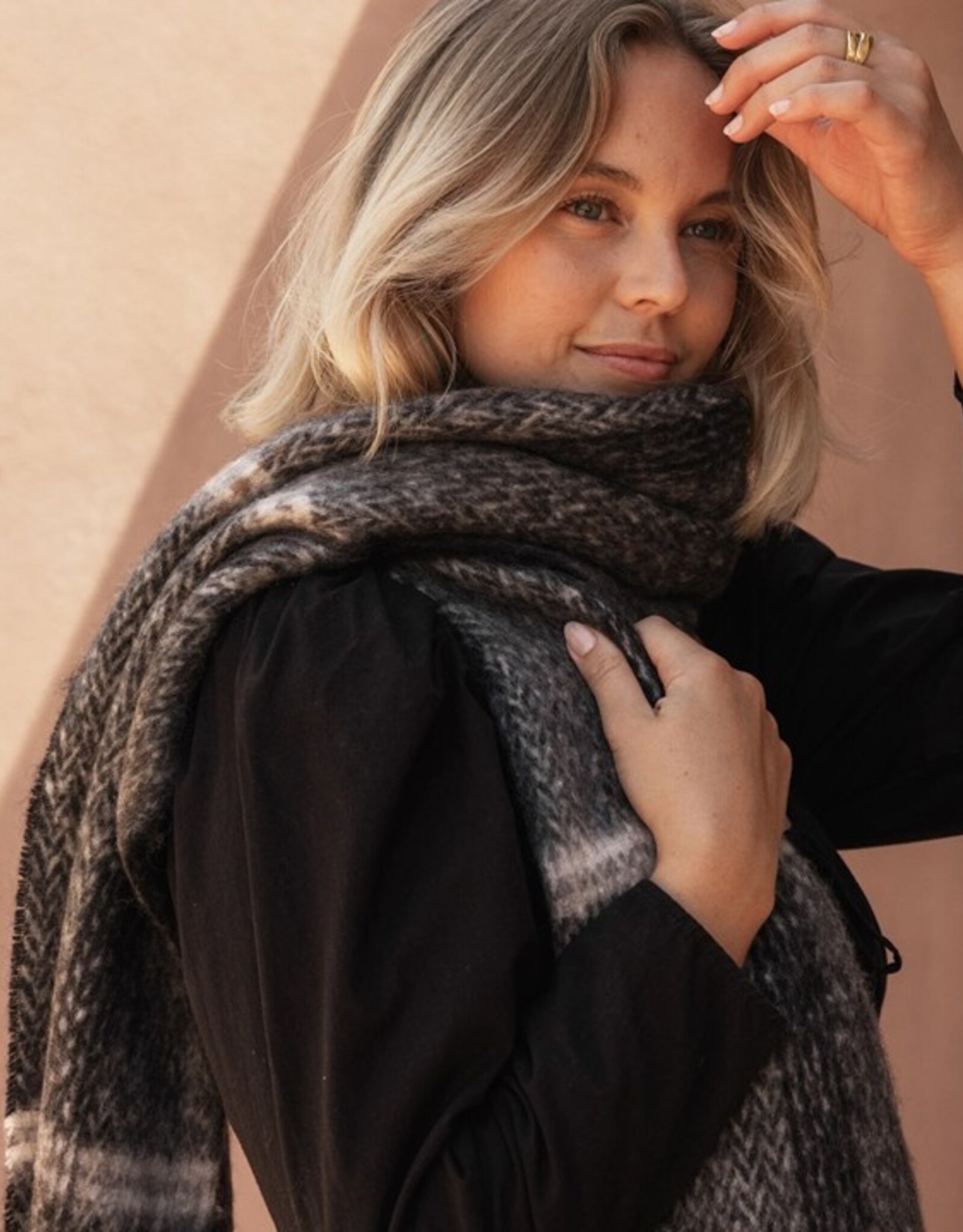 Foulard Bristol - Charcoal