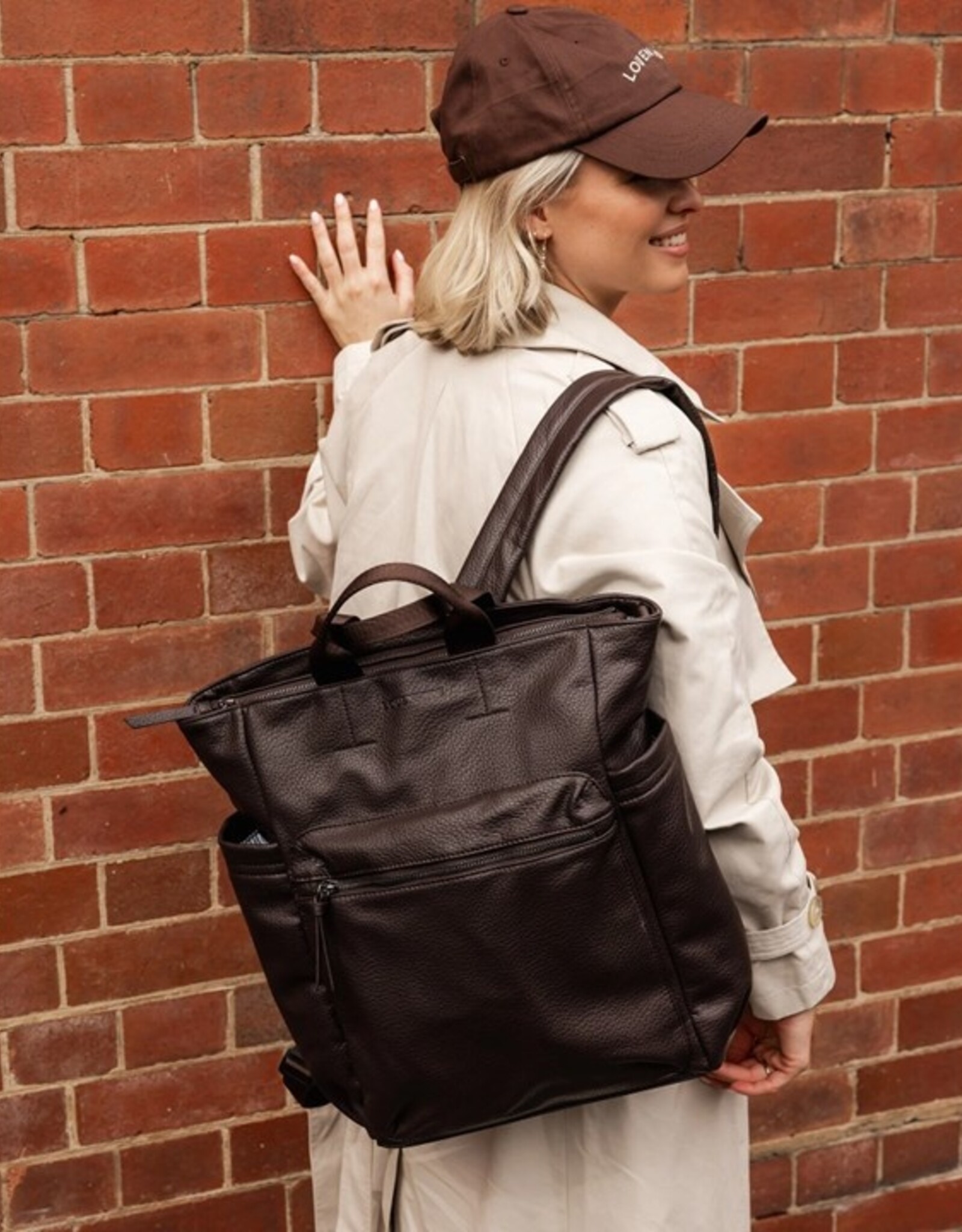 Louenhide Sac à dos Bronx  - Chocolat