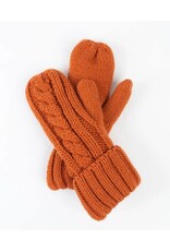 Mitaine Tricot - Rust