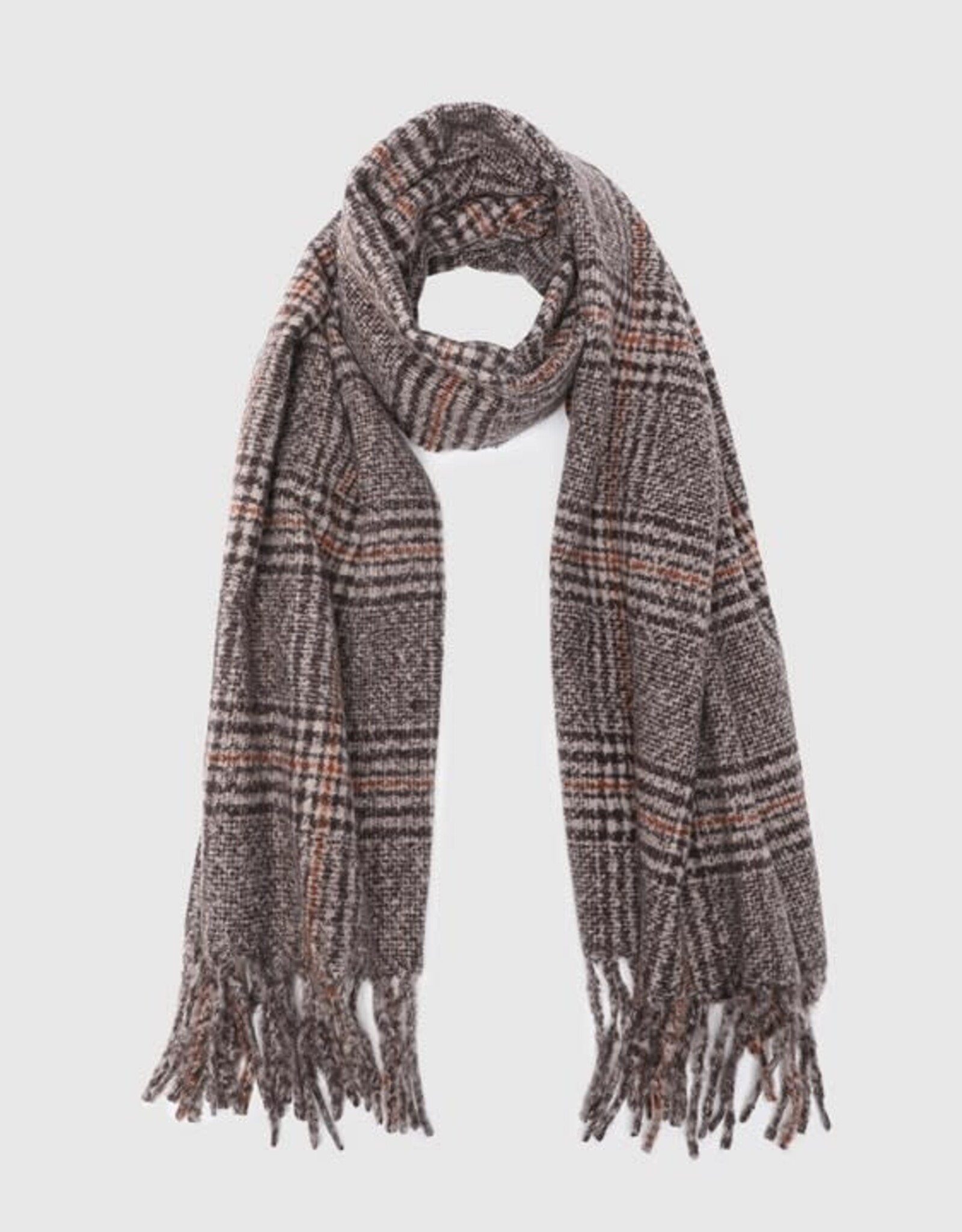 Foulard Cardiff - Chocolat