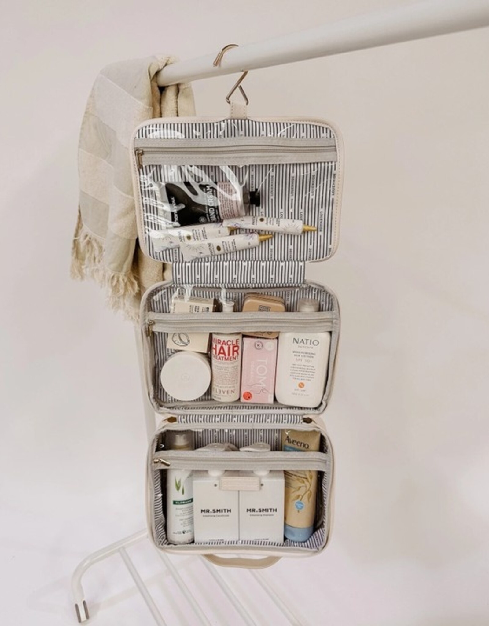 Louenhide Étui cosmétique Maggie - Ivoire