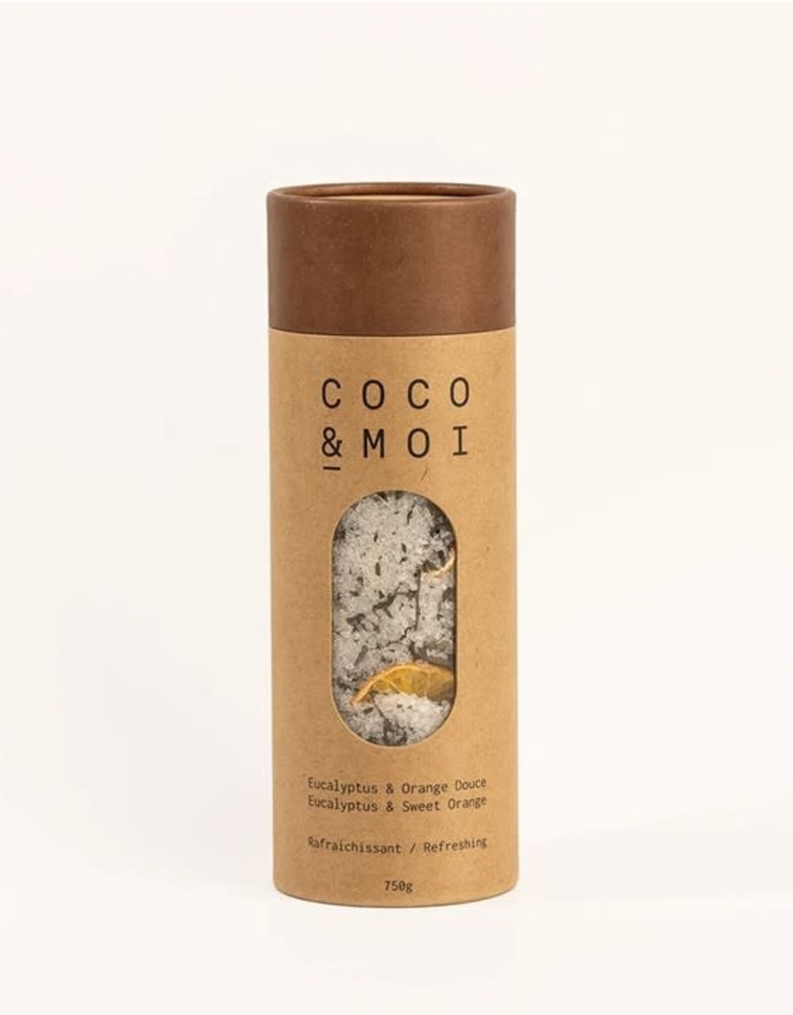 Sel de bain - Eucalytus  & Orange douce