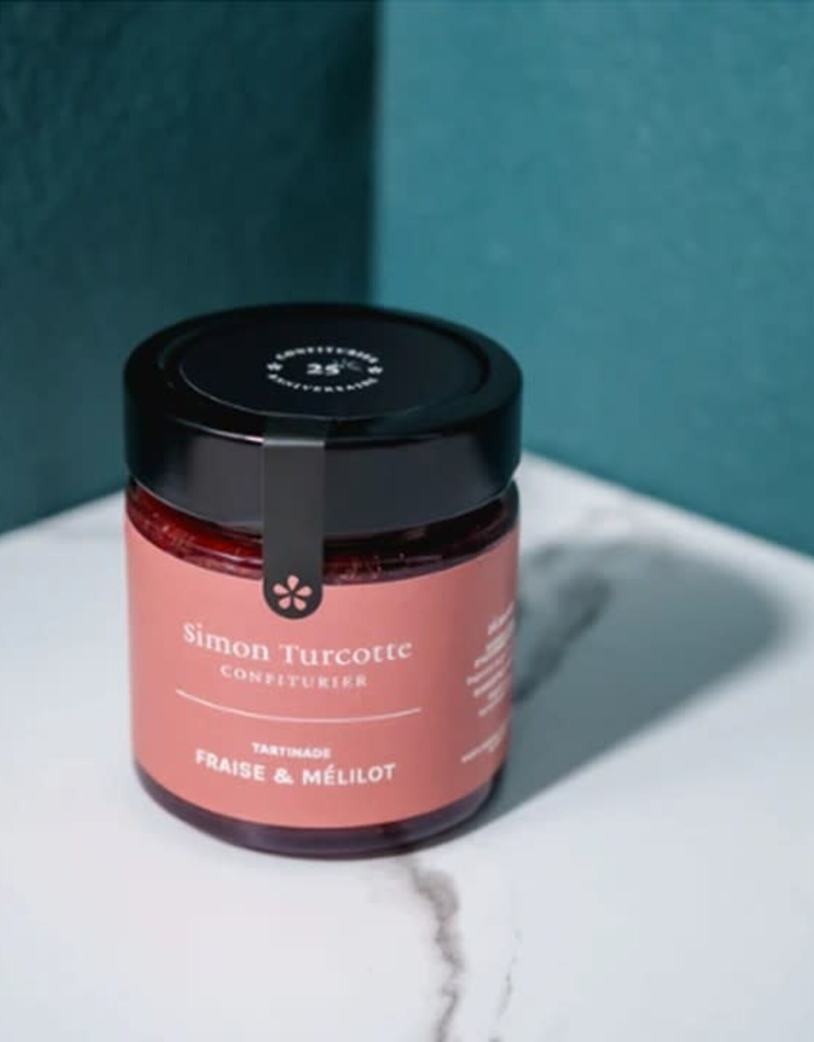 Simon Turcotte confiturier Confiture  Fraise et mélilot