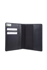 Étui passeport en cuir - Noir Étui passeport en cuir - Noir