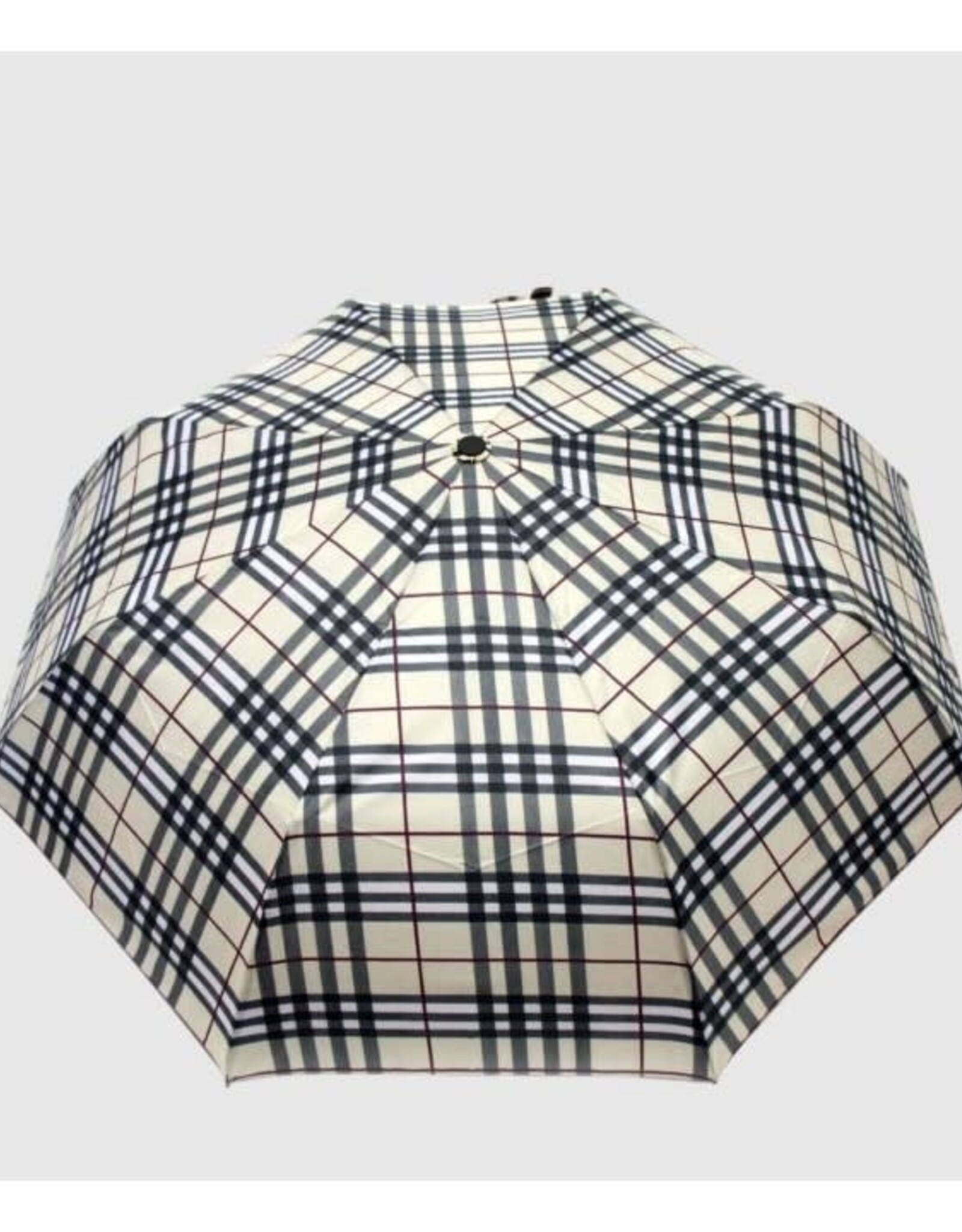 Petit parapluie - Beige Carreaux