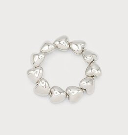 Caracol Bracelet élastique - Grand Coeurs Arg