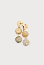 Caracol Bo martelé Or & Turq