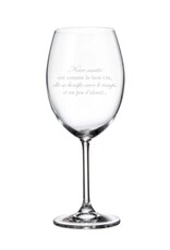 La maison du bar Verre à vin - L'amitié c'est comme le bon vin ...