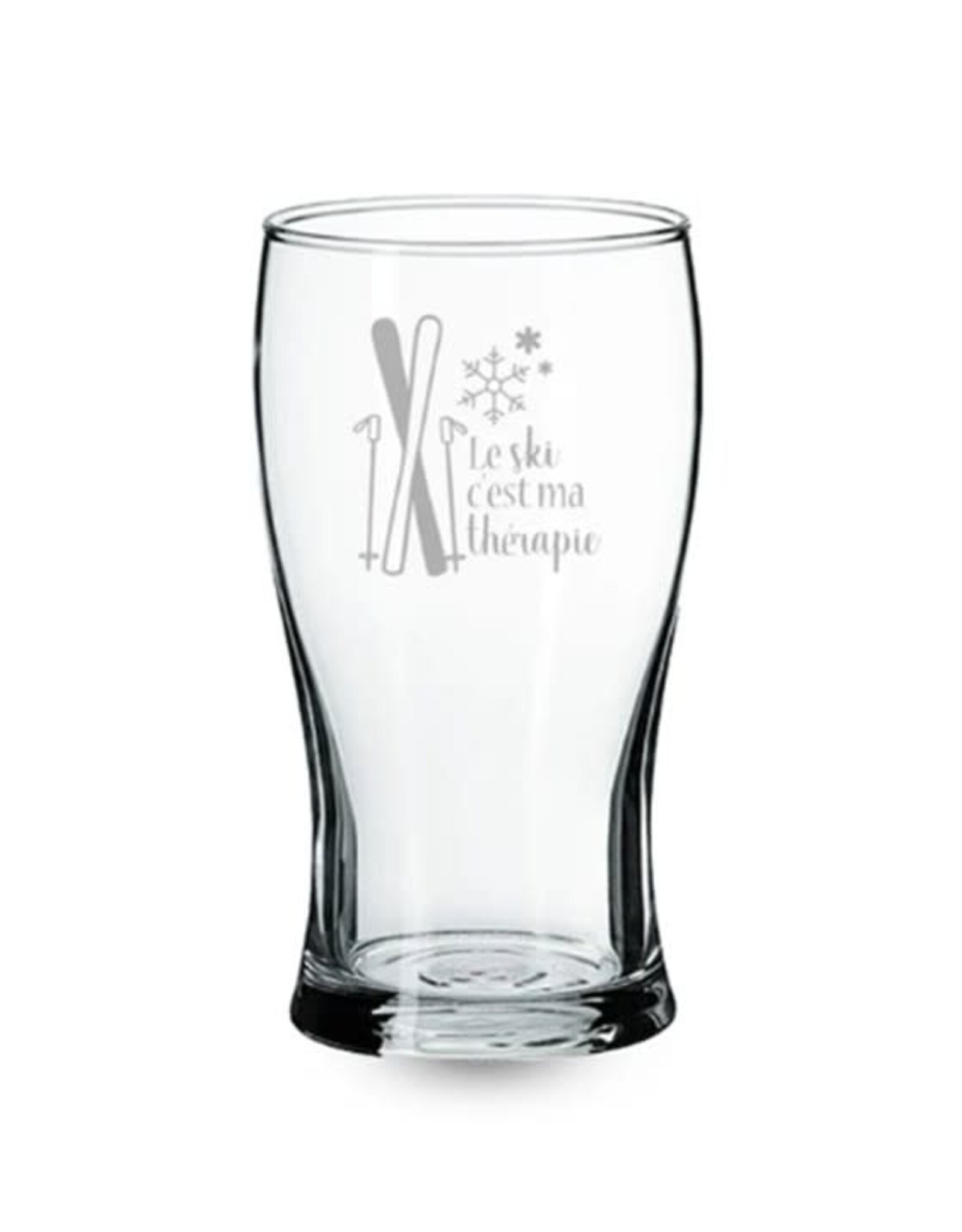 La maison du bar Verre à Bière -Le ski c'est ma thérapie