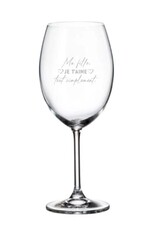 La maison du bar Verre à vin - Ma fille je t'aime