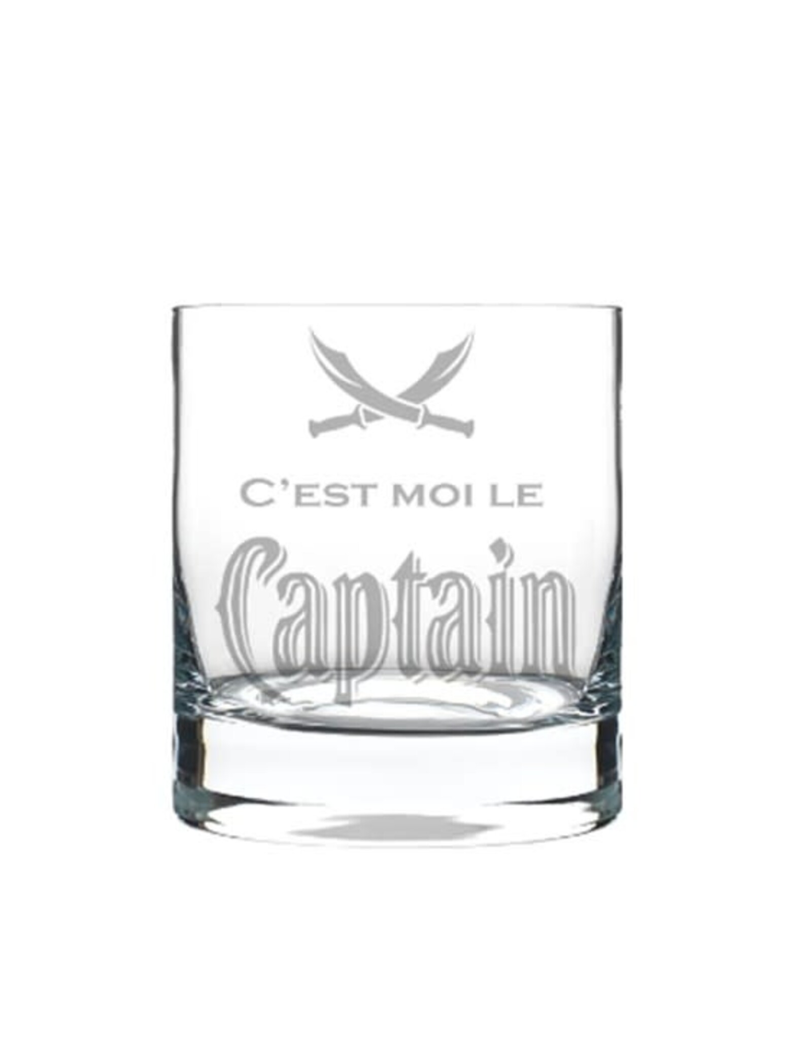 La maison du bar Verre à whisky - C'est moi le Captain