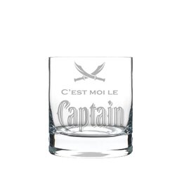La maison du bar Verre à whisky - C'est moi le Captain