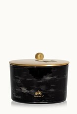 Thymes Bougie 3 mèches - Noir Woods