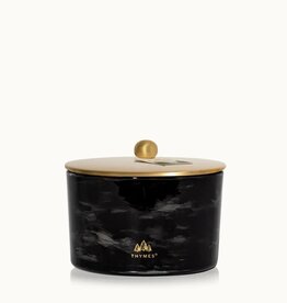 Thymes Bougie 3 mèches - Noir Woods