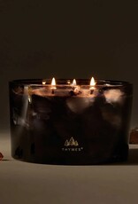 Thymes Bougie 3 mèches - Noir Woods