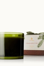 Thymes Bougie 3 mèches verte - Frasier Fir