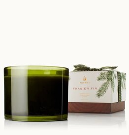 Thymes Bougie 3 mèches verte - Frasier Fir