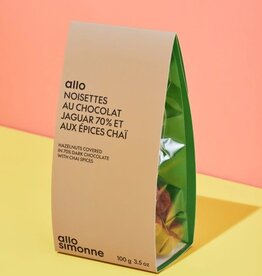 Noisette enrobées de chocolat aux Épices chaï