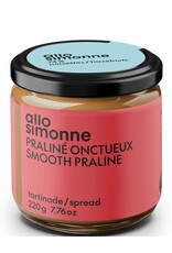 Tartinade praliné onctueux