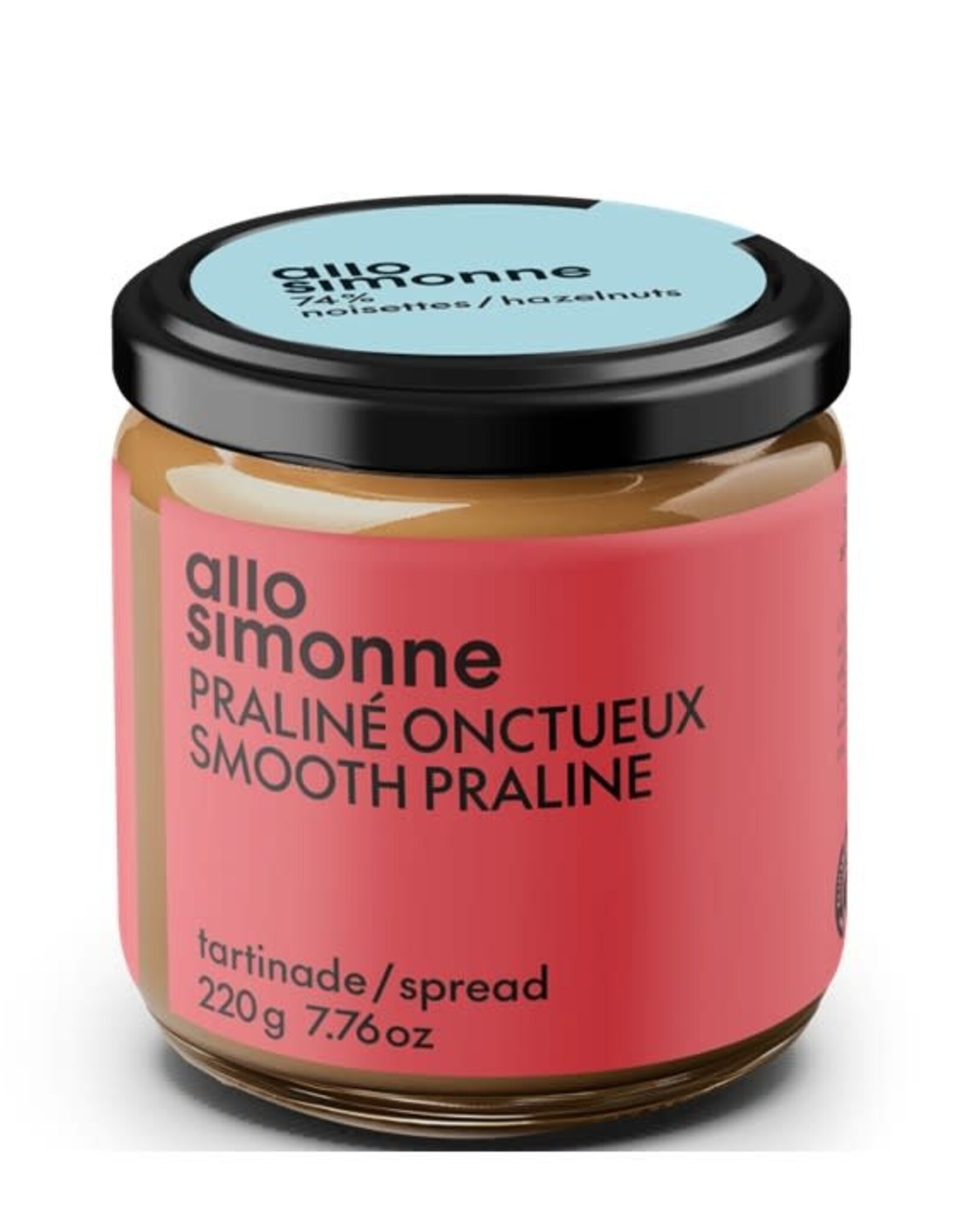 Tartinade praliné onctueux