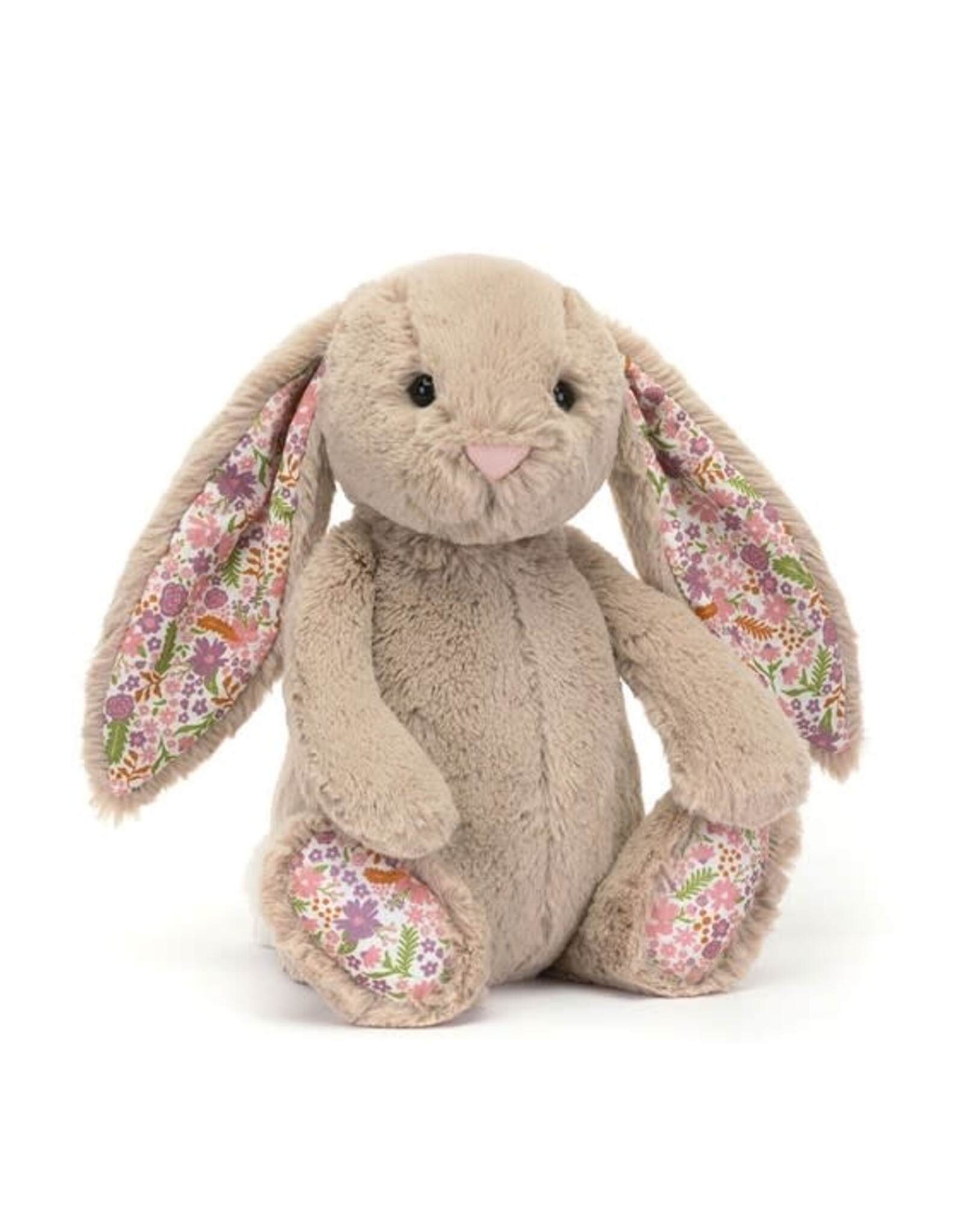 Petit lapin  beige - Floral