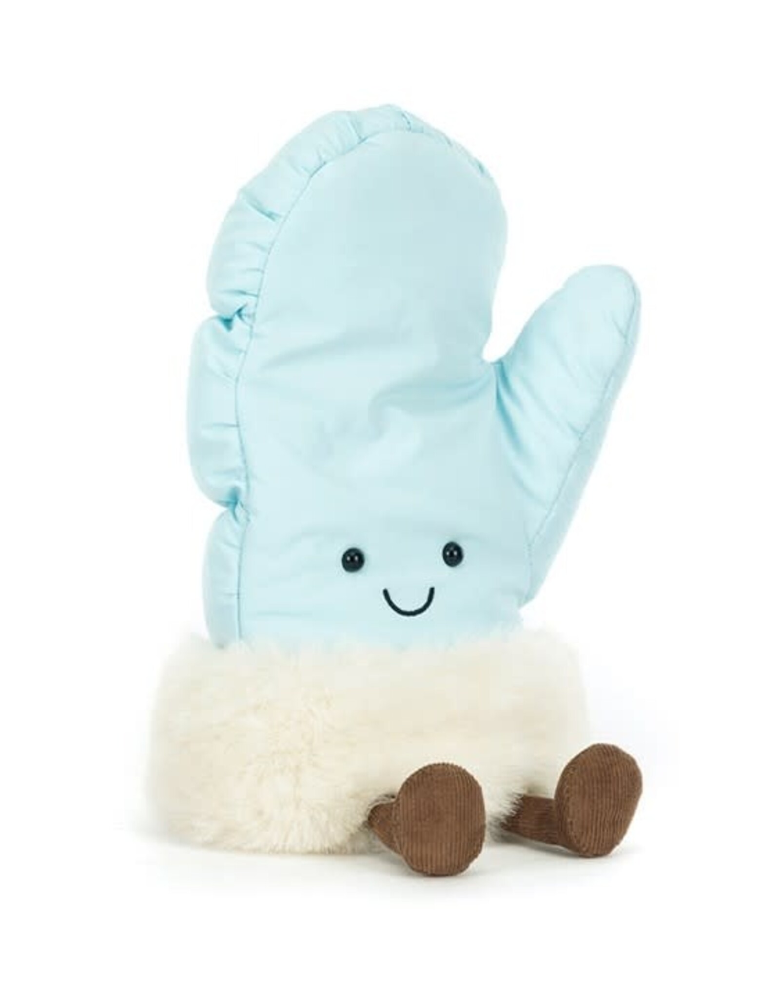 Jellycat Mitaine bleu  - Amusable