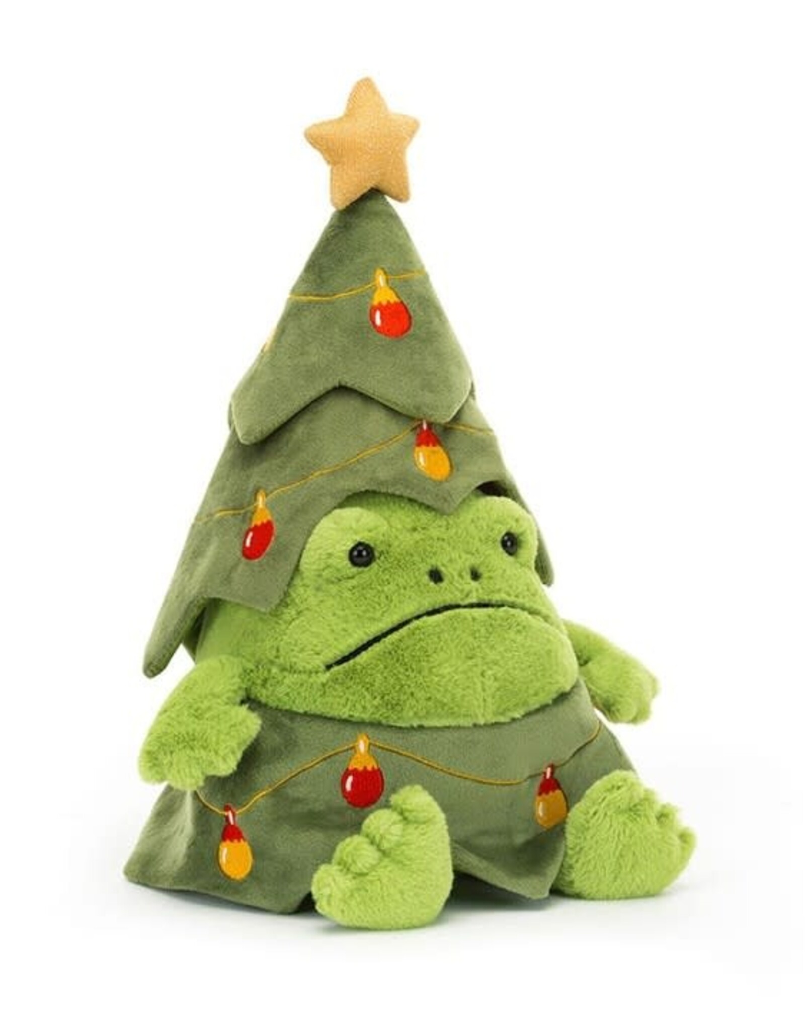 Jellycat Sapin de Noël  - Ricky rain frog