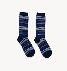 Chaussettes alpaga- Lapis lazuli S/M