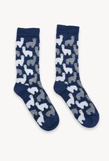 Chaussettes Alpaga - Marine S/M