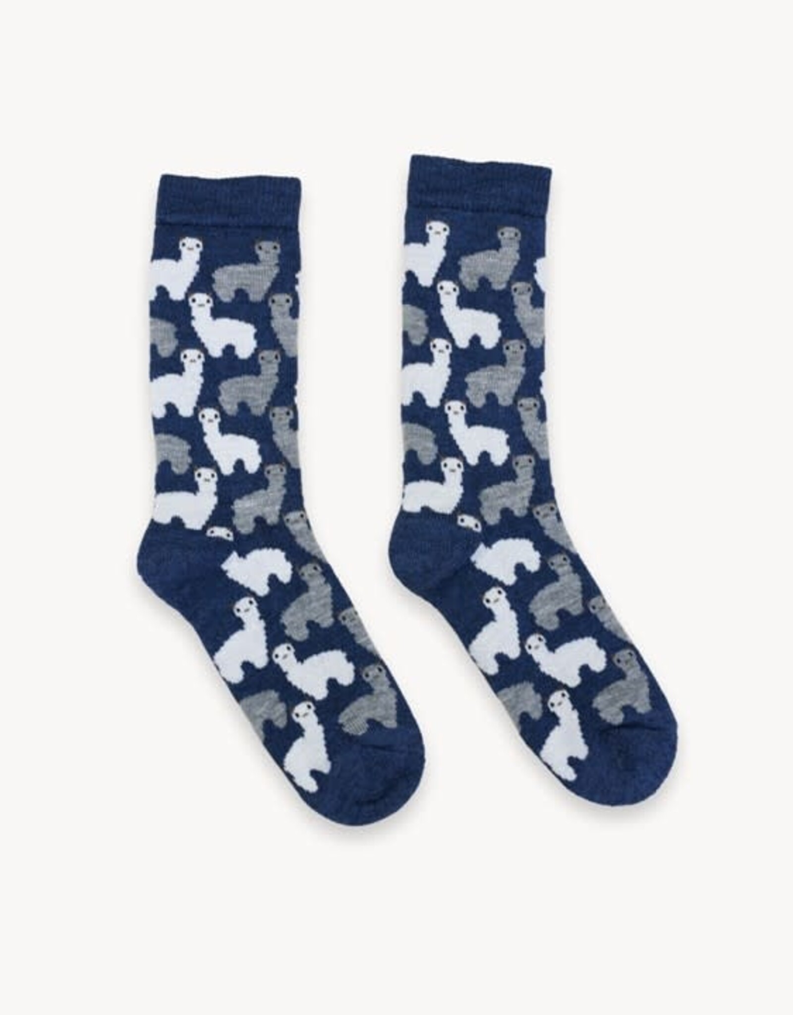 Chaussettes Alpaga - Marine S/M