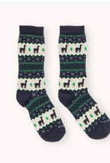 Chaussettes alpaga Noel - Noir S/M