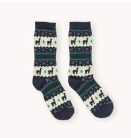 Chaussettes alpaga Noel - Noir S/M