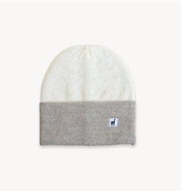 Tuque pure  Alpaga - Ivoire