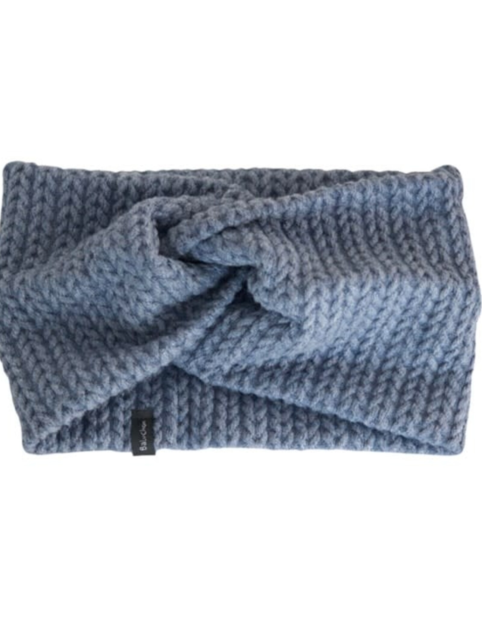 Baluchon Bandeau tricot bleu #3029-1960
