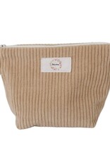 Baluchon Moy.  trousse cosmétique - Corduroy latté #1889