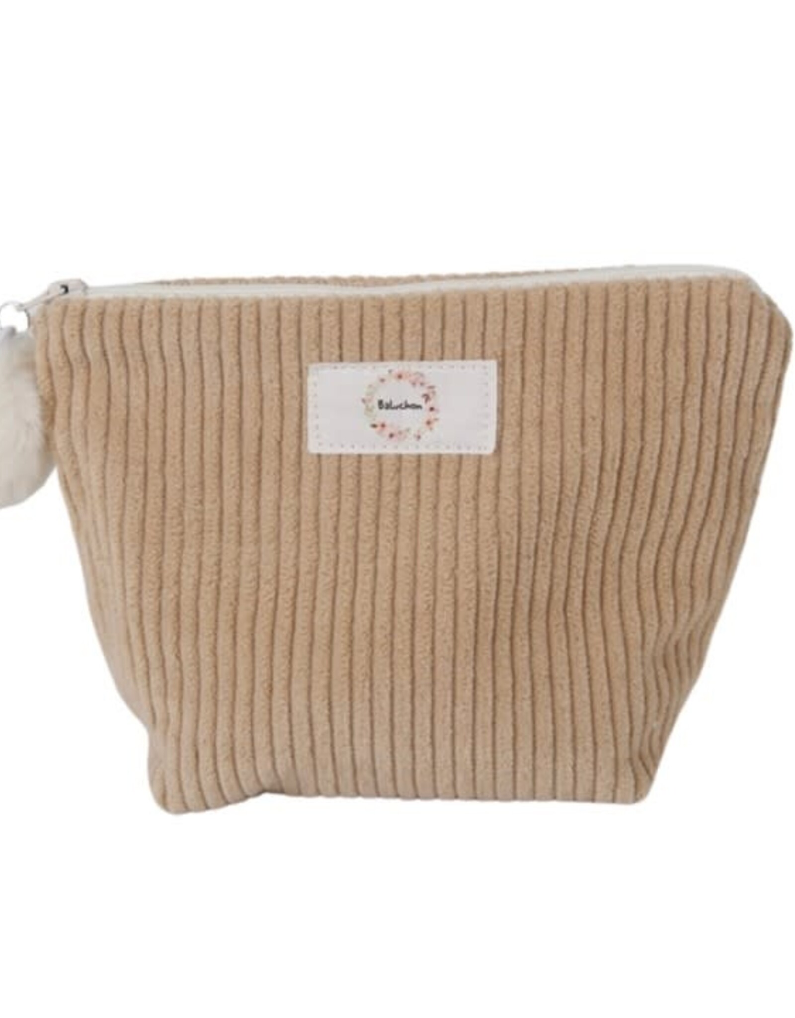 Baluchon Moy.  trousse cosmétique - Corduroy latté #1889