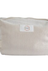Baluchon Trousse corduroy rect - Crème