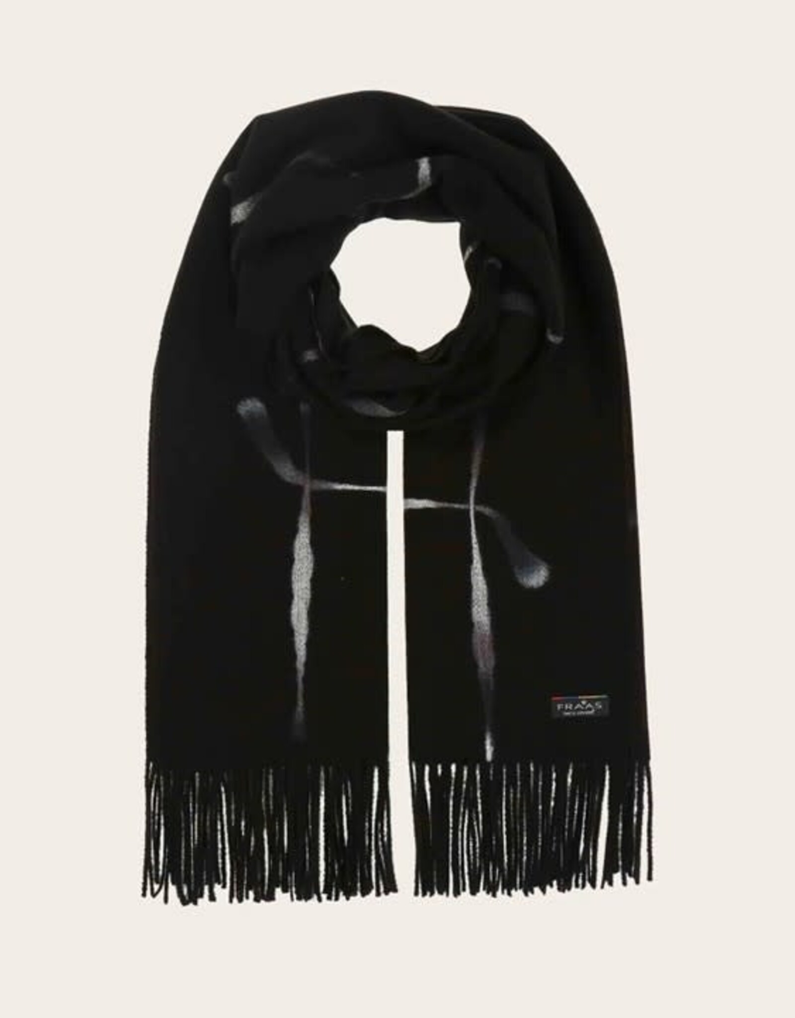 Fraas Foulard abstract 532 - Noir