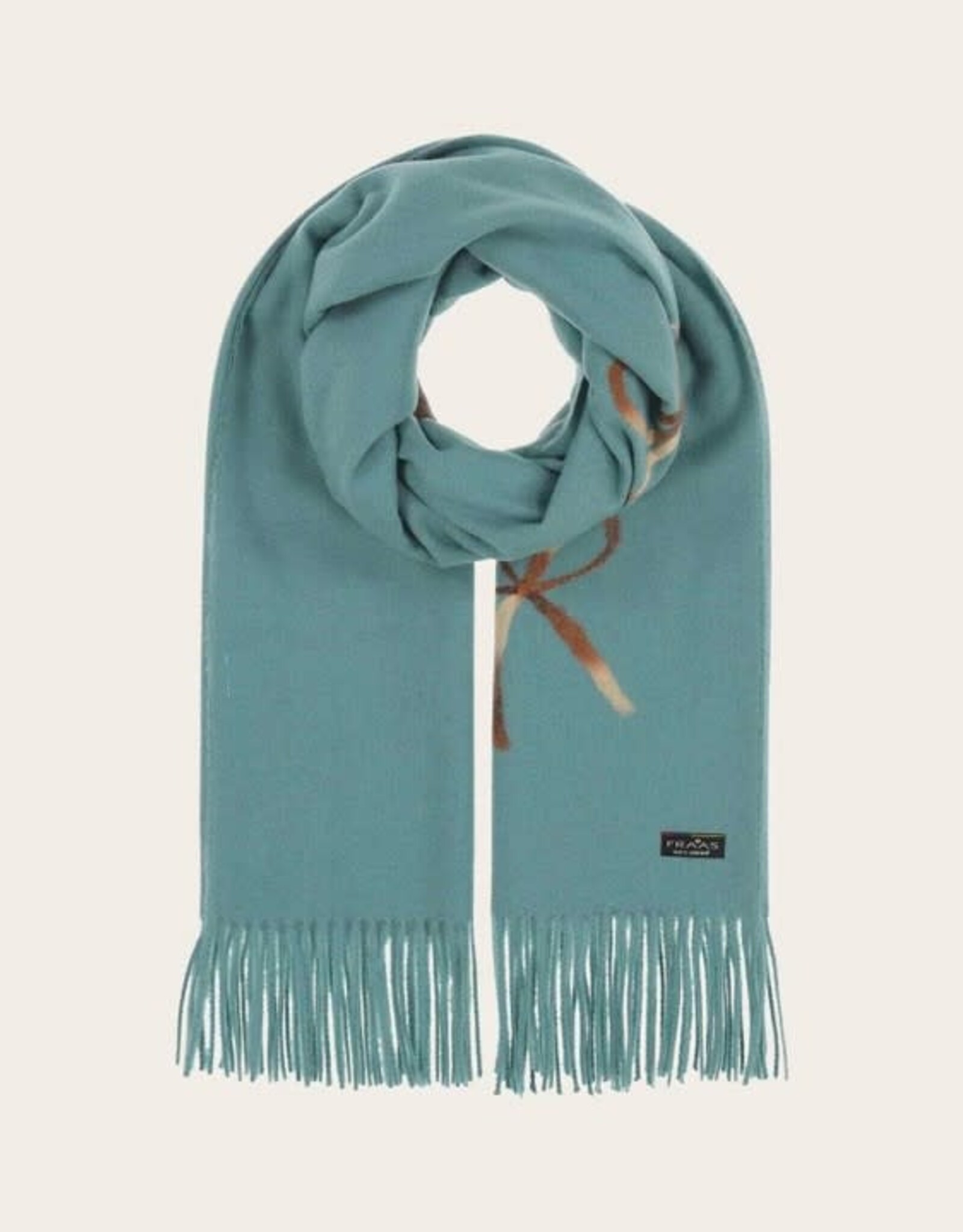 Fraas Foulard boucles - Teal