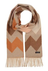 Fraas Foulard Zigzag - Sable Fraas Foulard Zigzag - Sable