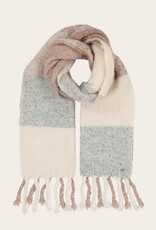 Fraas Foulard box-check bouclé - Multi sable