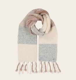 Fraas Foulard box-check bouclé - Multi sable