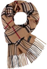Fraas Foulard cashmink - Tartan camel Fraas Foulard cashmink - Tartan camel